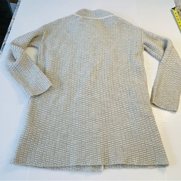 NINE West Jeans open cardigan/ turtleneck Sweater long oversized Medium - Picture 7 of 8